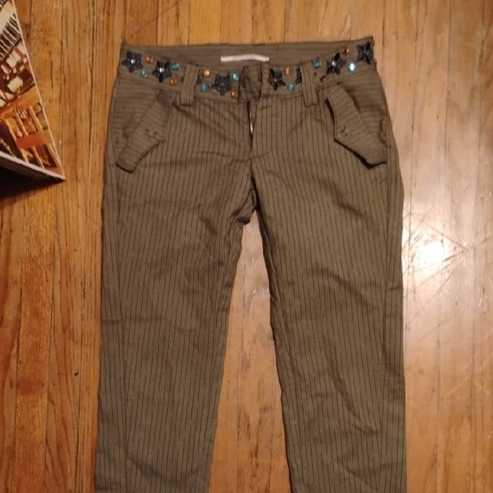 Stylish Men's Striped Cargo Pants